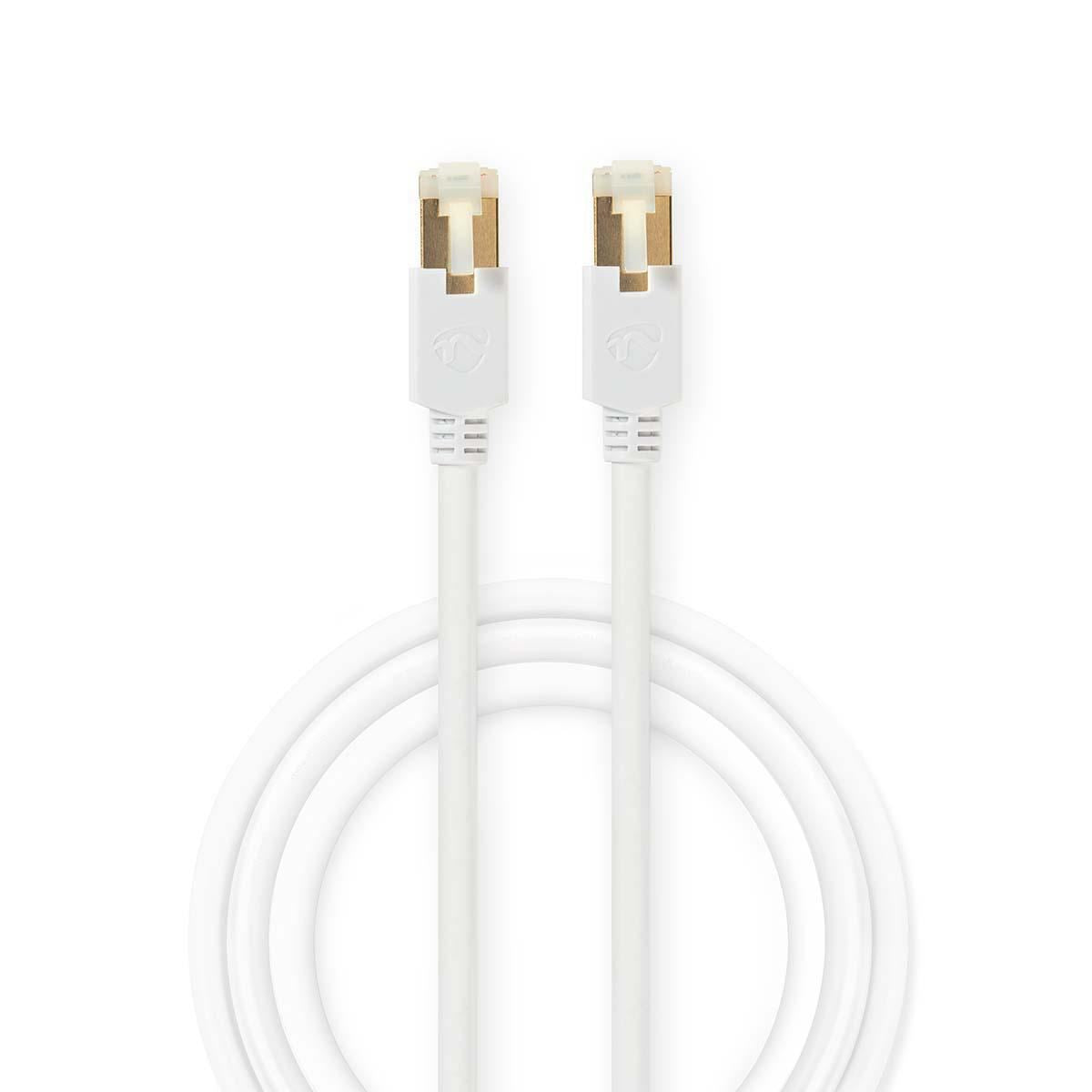 Nedis Cat 6 F/UTP Network Cable RJ45 (8P8C) Male to RJ45 (8P8C) Male 1.0m White