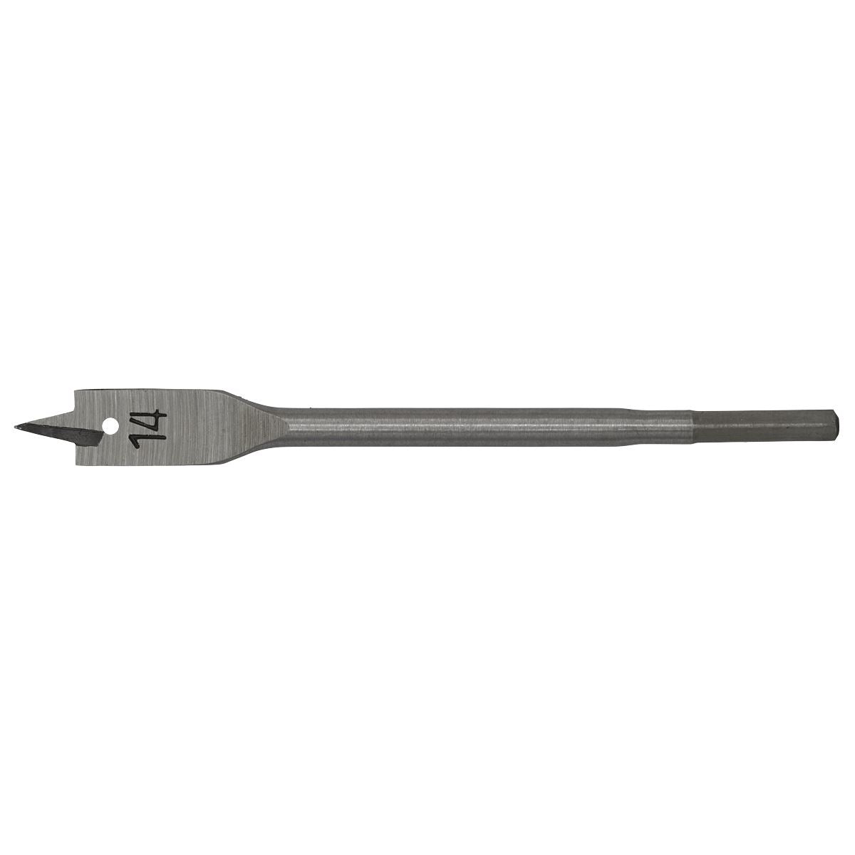 Sealey Flat Wood Bit 14mm x 152mm FWB14