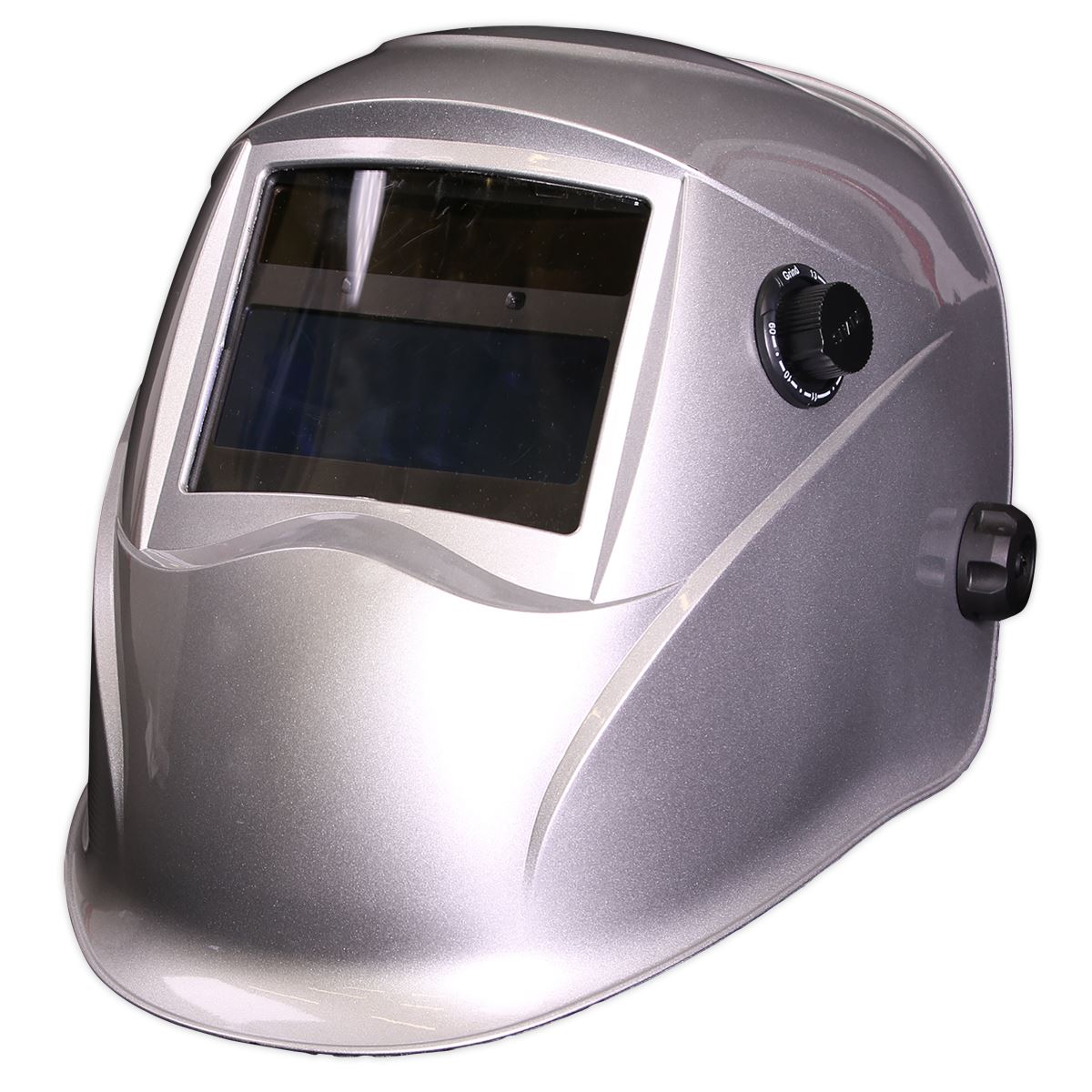 Sealey Welding Helmet Auto Darkening - Shade 9-13 - Silver PWH613