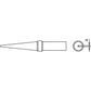 Weller Soldering tip Oblong, conical 0.4 mm - ET-S
