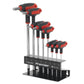 Sealey Ball-End Hex Key Set 8pc T-Handle Metric AK7195