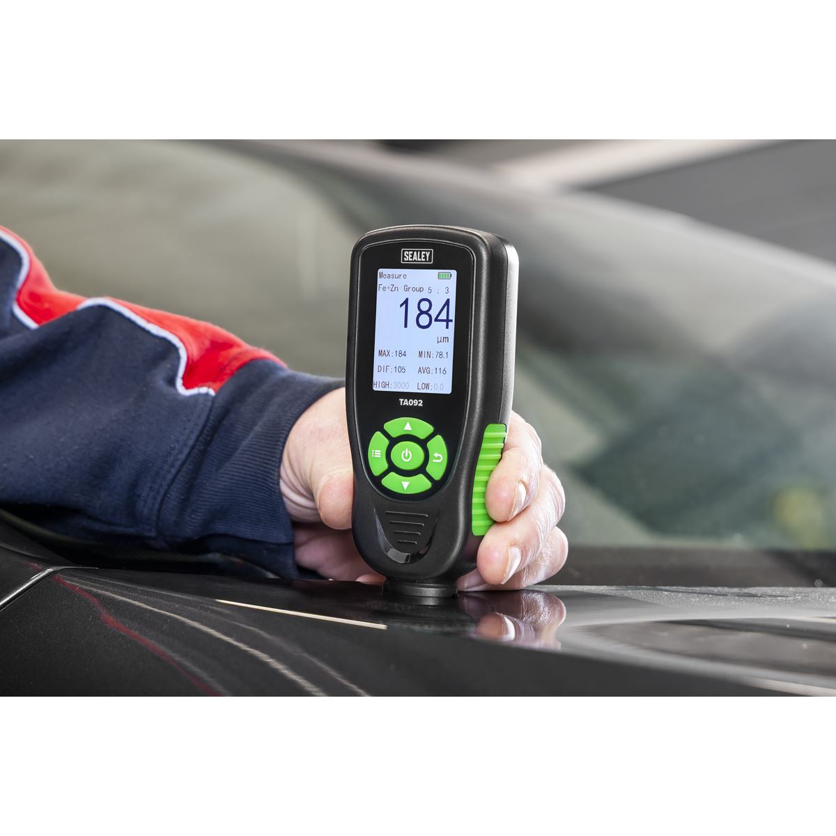 Sealey Rechargeable Paint Thickness Gauge TA092