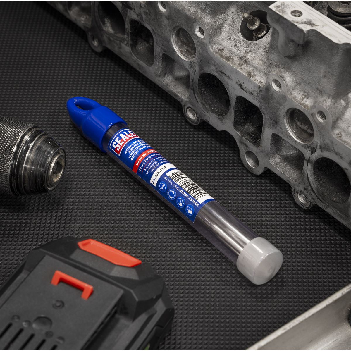 Sealey Tungsten Carbide Rotary Burr Extra-Long Arc Pointed Nose 10mm SDB03XL