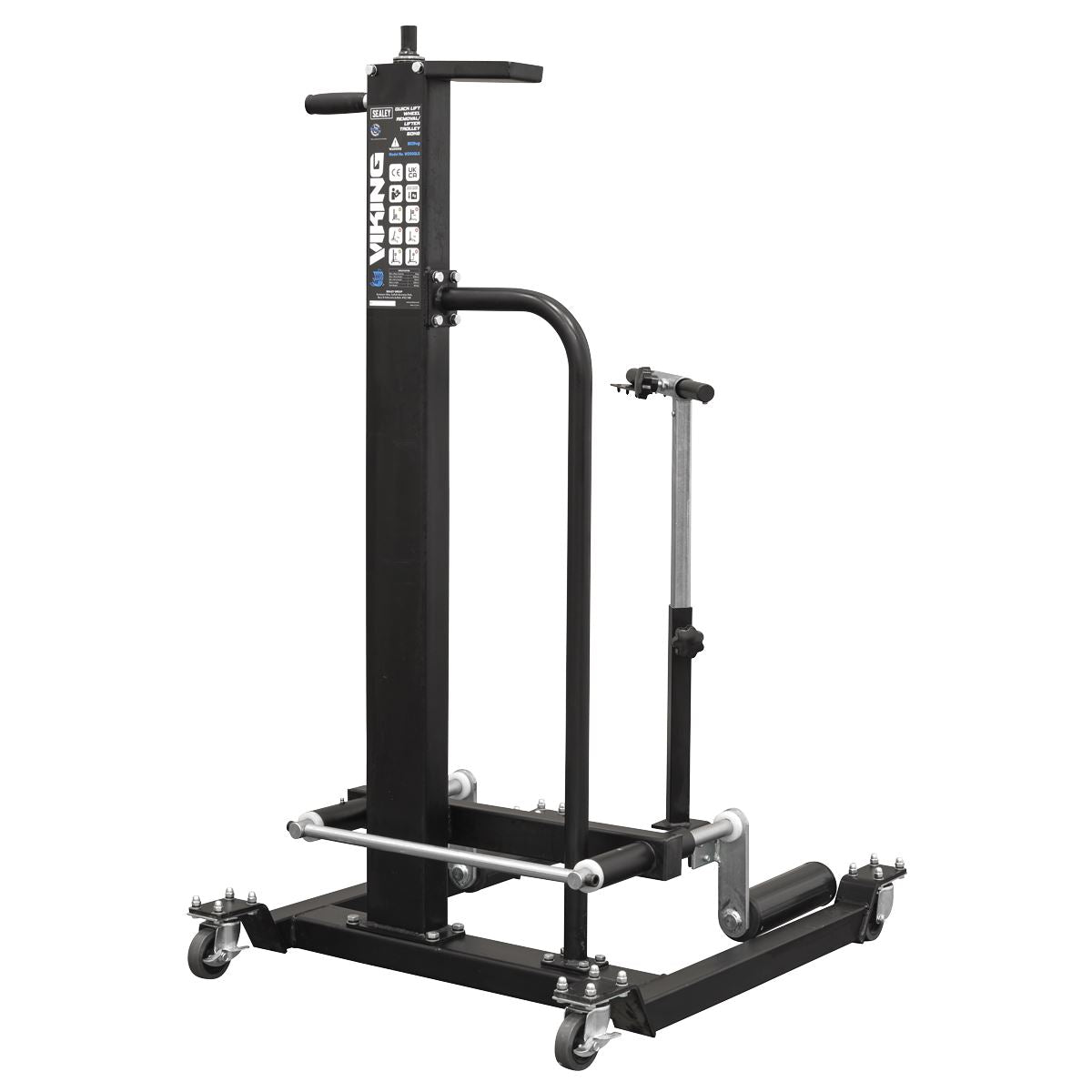 Viking Quick Lift Wheel Removal/Lifter Trolley 50kg Capacity WD50QLS