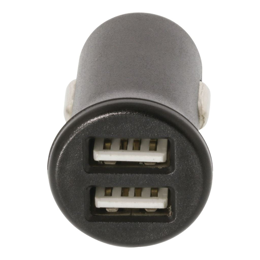 Sweex Car Charger 2-Outputs 2.4A 2x USB Black CH-011BL Smart Media Charger