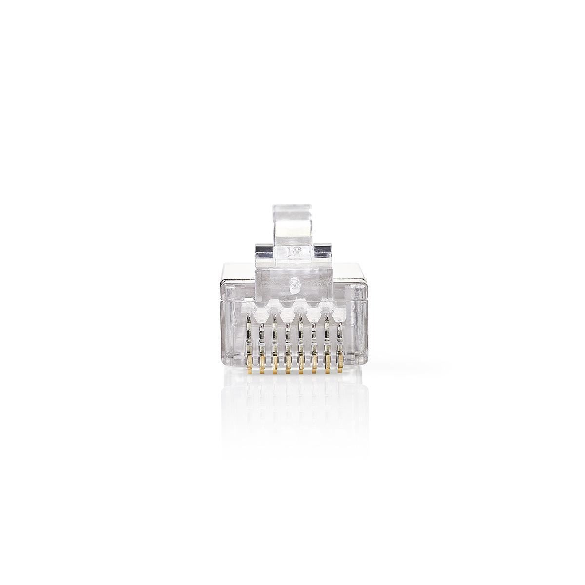 Nedis Network Connector RJ45 (8P8C) Male to 10 pieces Metal CCGB89302ME
