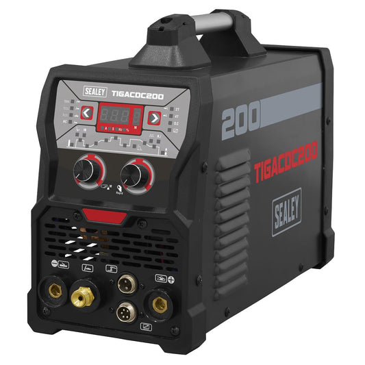 Sealey 200A TIG/MMA AC/DC Pulse Inverter Welder 230V TIGACDC200