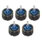 Sealey Flap Wheel 40 x 30mm 40Grit 6mm Shaft - Pack of 5 FW4030405