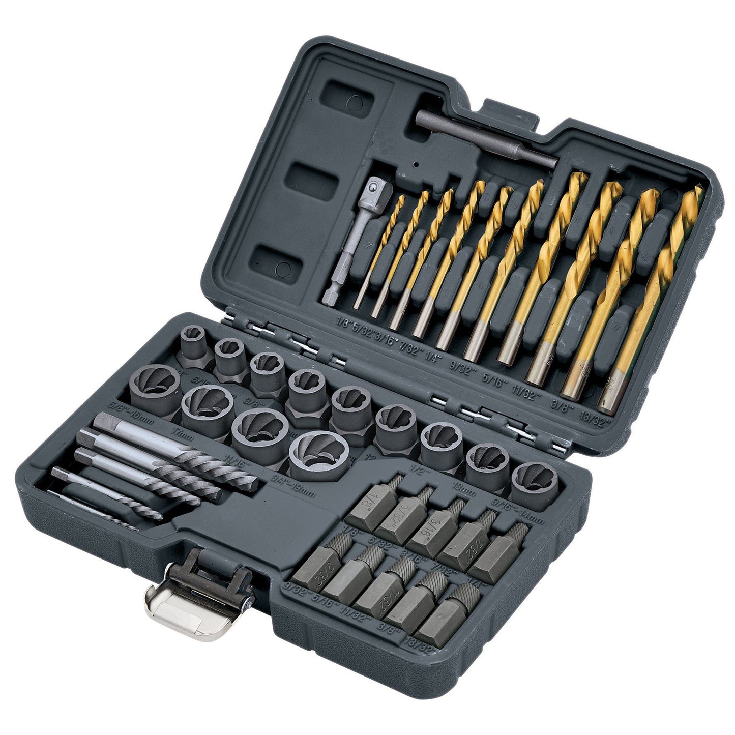 Draper Bolt Nut Stud Screw Extractor Set (40 Piece)
