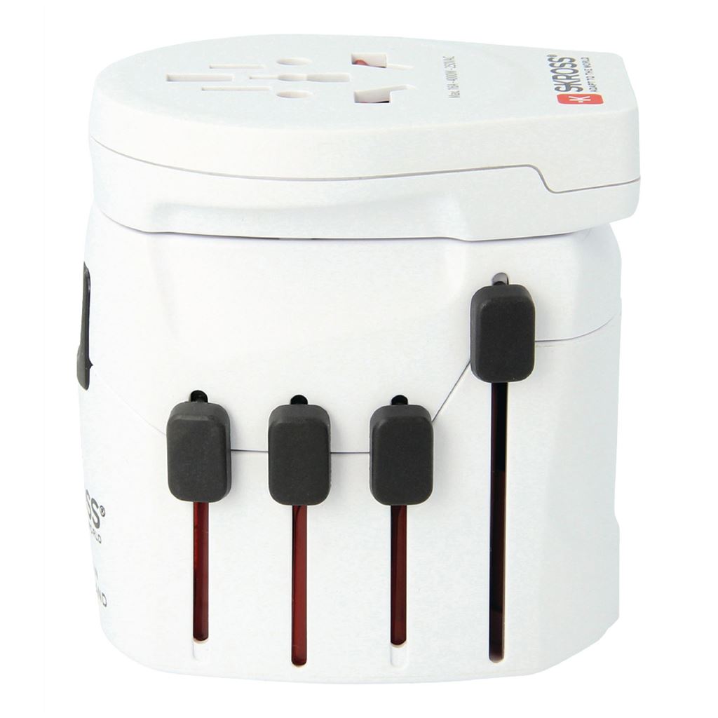Skross Travel Adapter World PRO USB Earthed 1.302535 Travel Adapter