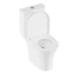 Baridi Close-Coupled Toilet Soft Close Seat, Dual Flush Cistern & Rimless Flush