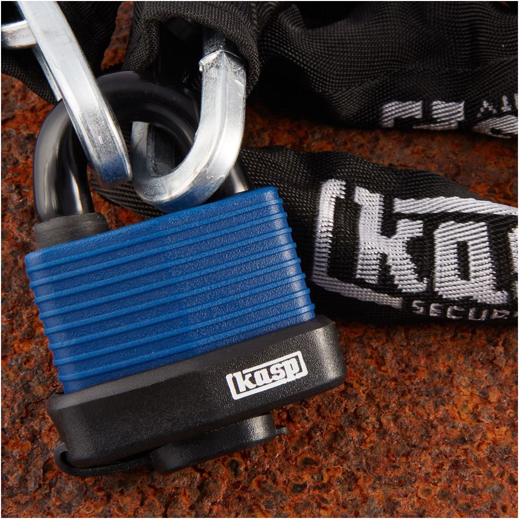 Kasp Chain & Padlock 8x1100mm K4508135A