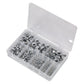 Sealey Steel Nut Assortment 255pc M4-M16 Metric AB046SN