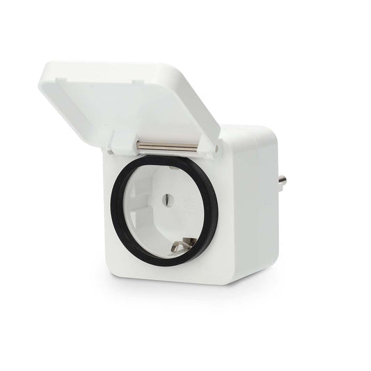 Nedis SmartLife Smart Plug Zigbee IP44 Power meter 3680W Type F EU Android/IOS