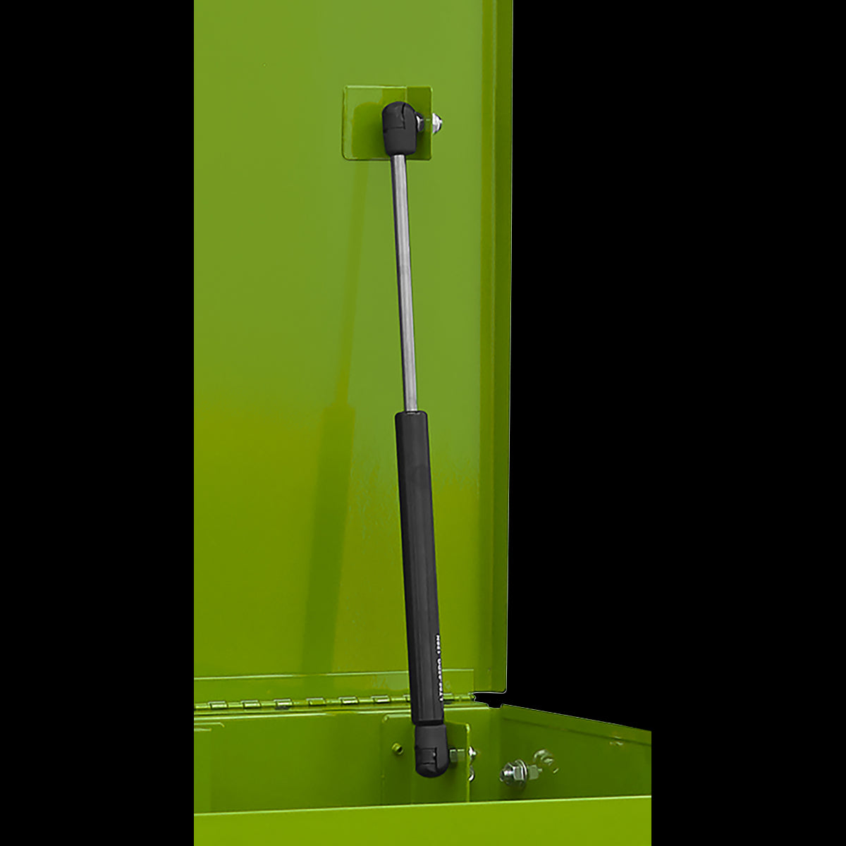 Sealey Superline Pro Heavy-Duty Mobile Tool & Parts Trolley with 5 Drawers and Lockable Top- Hi-Vis Green AP890MHV