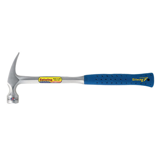 Estwing E3-22SM Milled Face Straight Framing Hammer, 22oz/616g, 16"