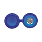 Sealey Numberplate Screw & Flip Cap 4.2 x 19mm Blue Pack of 50 NPBU50