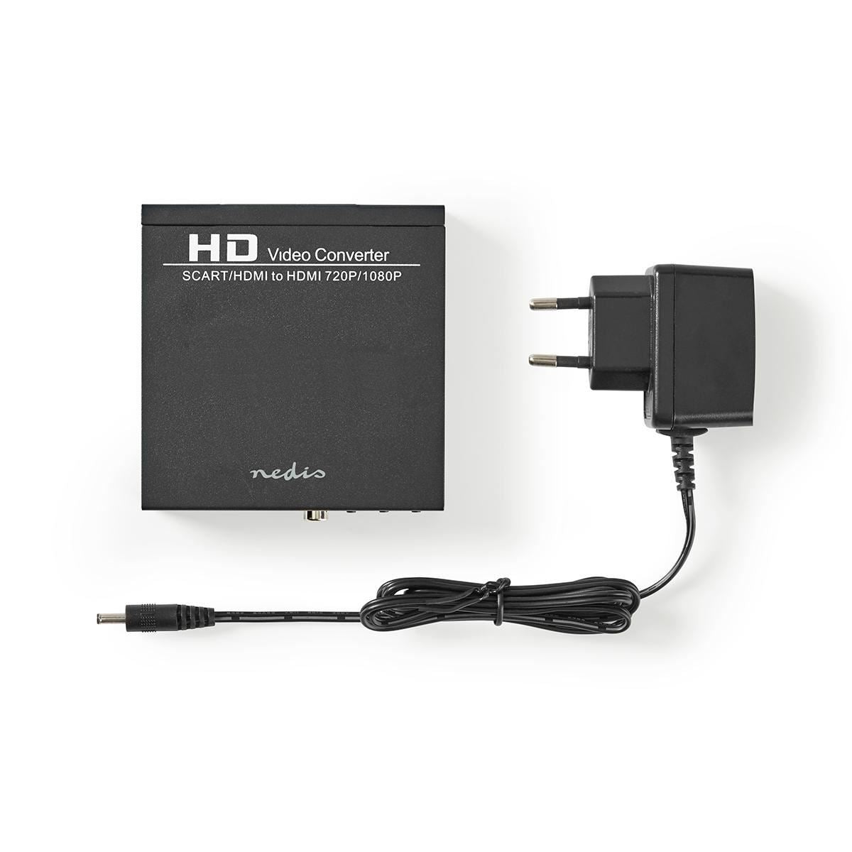 Nedis SCART to HDMI Converter 1-Way to SCART Input HDMI Output - VCON3452AT