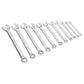 Sealey Combination Spanner Set 11pc Imperial AK630AF