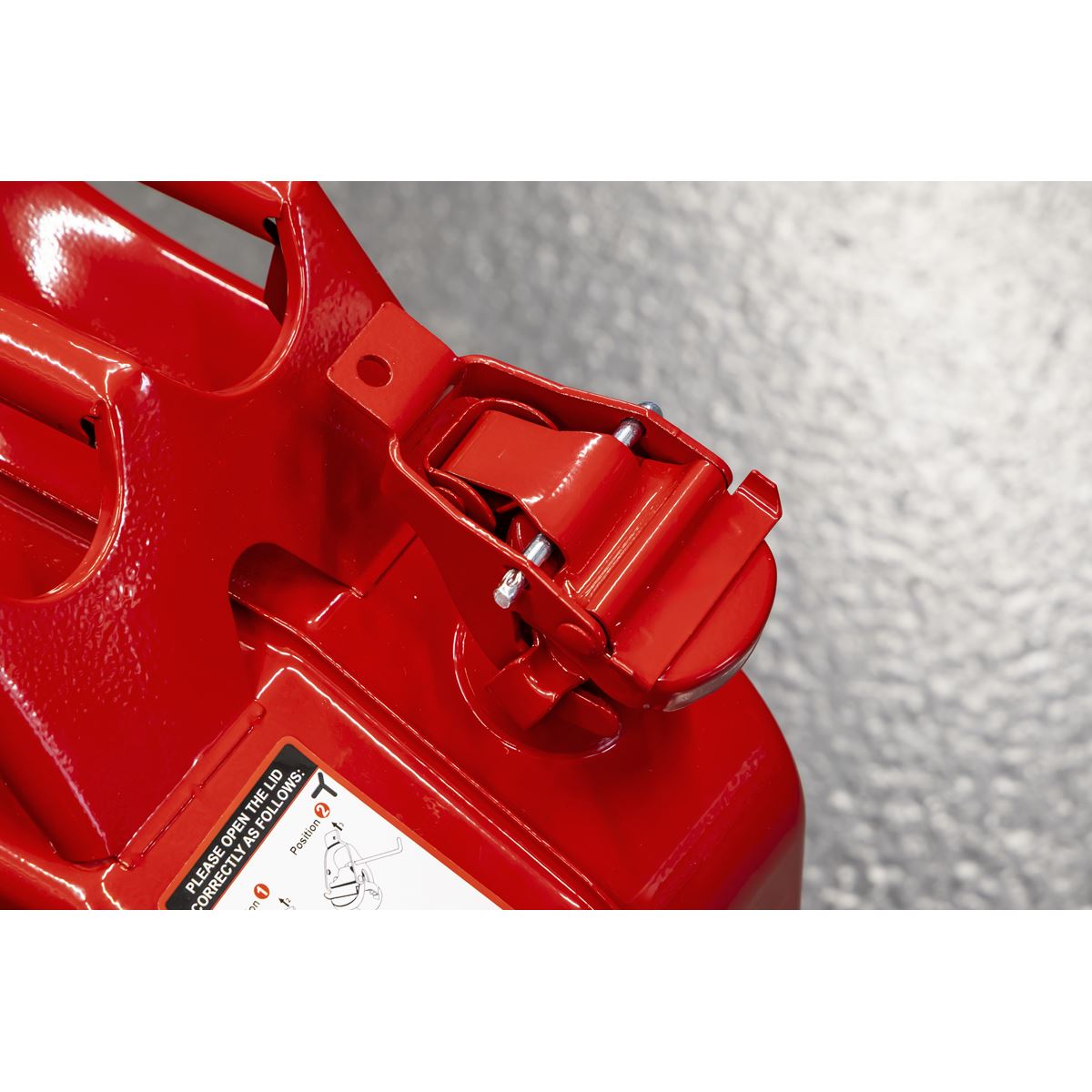 Sealey Jerry Can 20L - Red JCY20R
