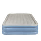 Sealey Dellonda, Queen, InflatableHigh Raised Flocked Air Bed, with Built-In Electric Pump, Carry Bag, Self Inflation/Deflation and Coil Beam Construction, For Home and Camping, 203x152x46cm, DL147 DL147