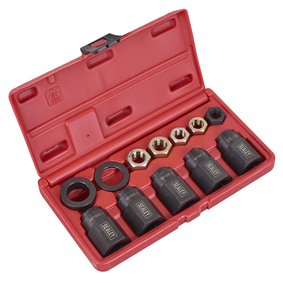 Sealey Wheel Stud Installer Kit 12pc SX228