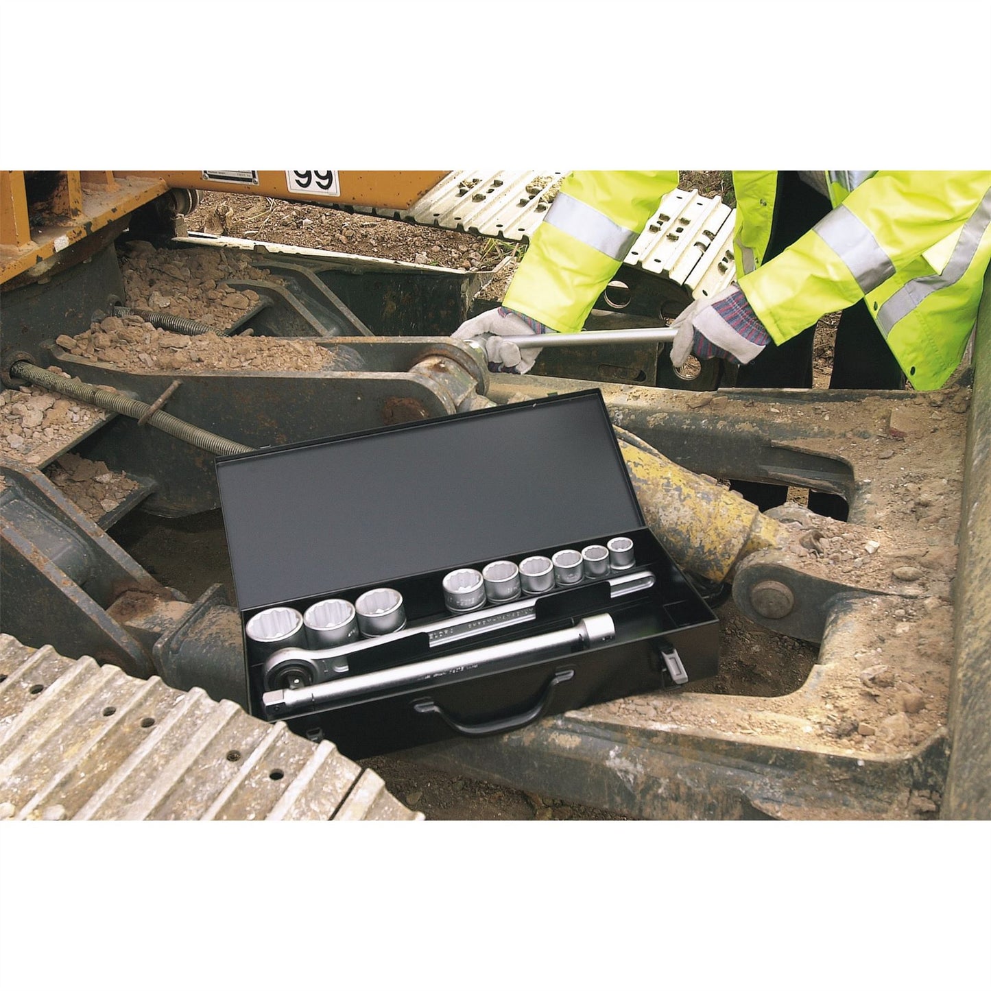 Elora 3/4" Square Drive Metric mm Socket Set 13 Piece Professional Quality Tools - 00385