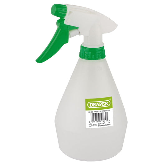 Draper Plastic Spray Bottle (500ml) PWS600/B - 82462