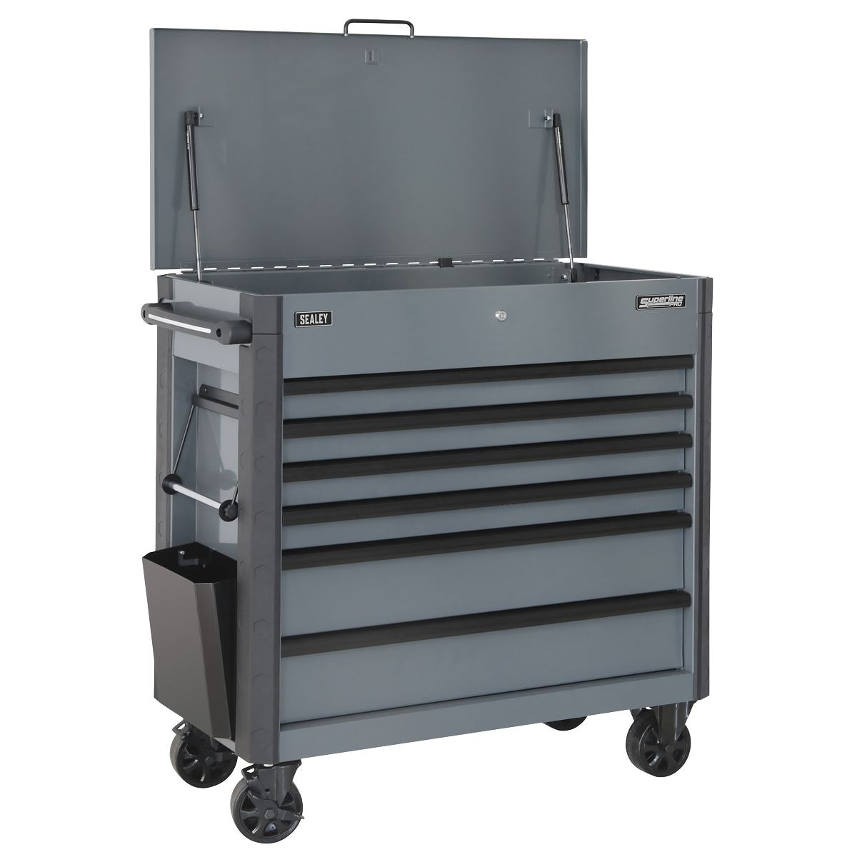 Sealey Tool Trolley 6 Drawer with Ball Bearing Slides - Grey AP366G
