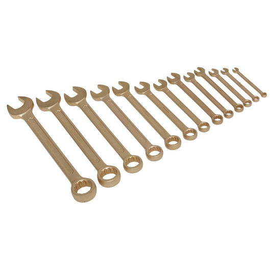 Sealey Combination Spanner Set 13pc 8-32mm - Non-Sparking NS001