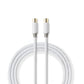 Nedis Coax Cable 100dB IEC (Coax) Male to IEC (Coax) Female 10m White - CSBW40015WT100