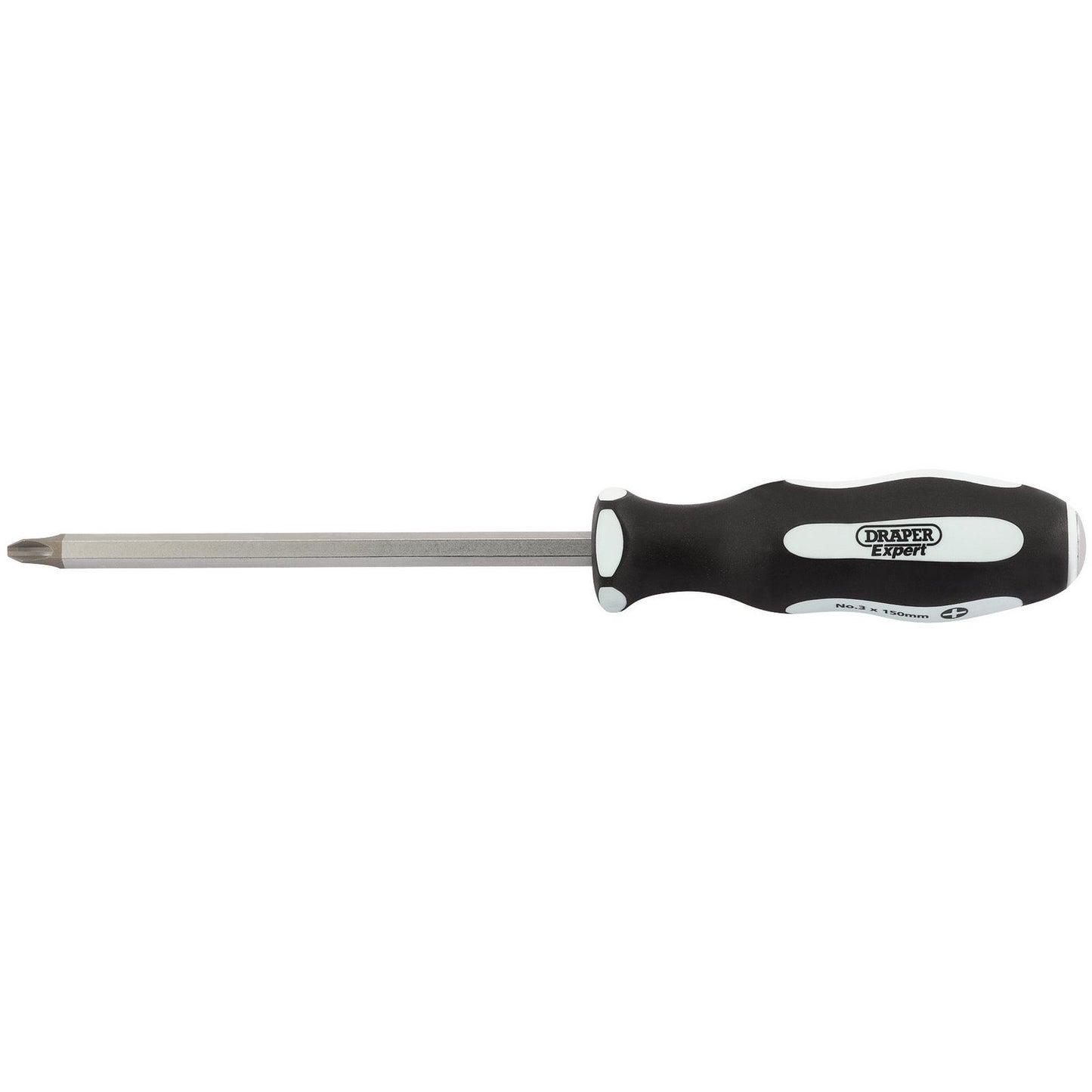 Draper 35225 Expert 'Pound Thru' Cross Slot No:3 x 150mm Soft Grip Screwdrivers