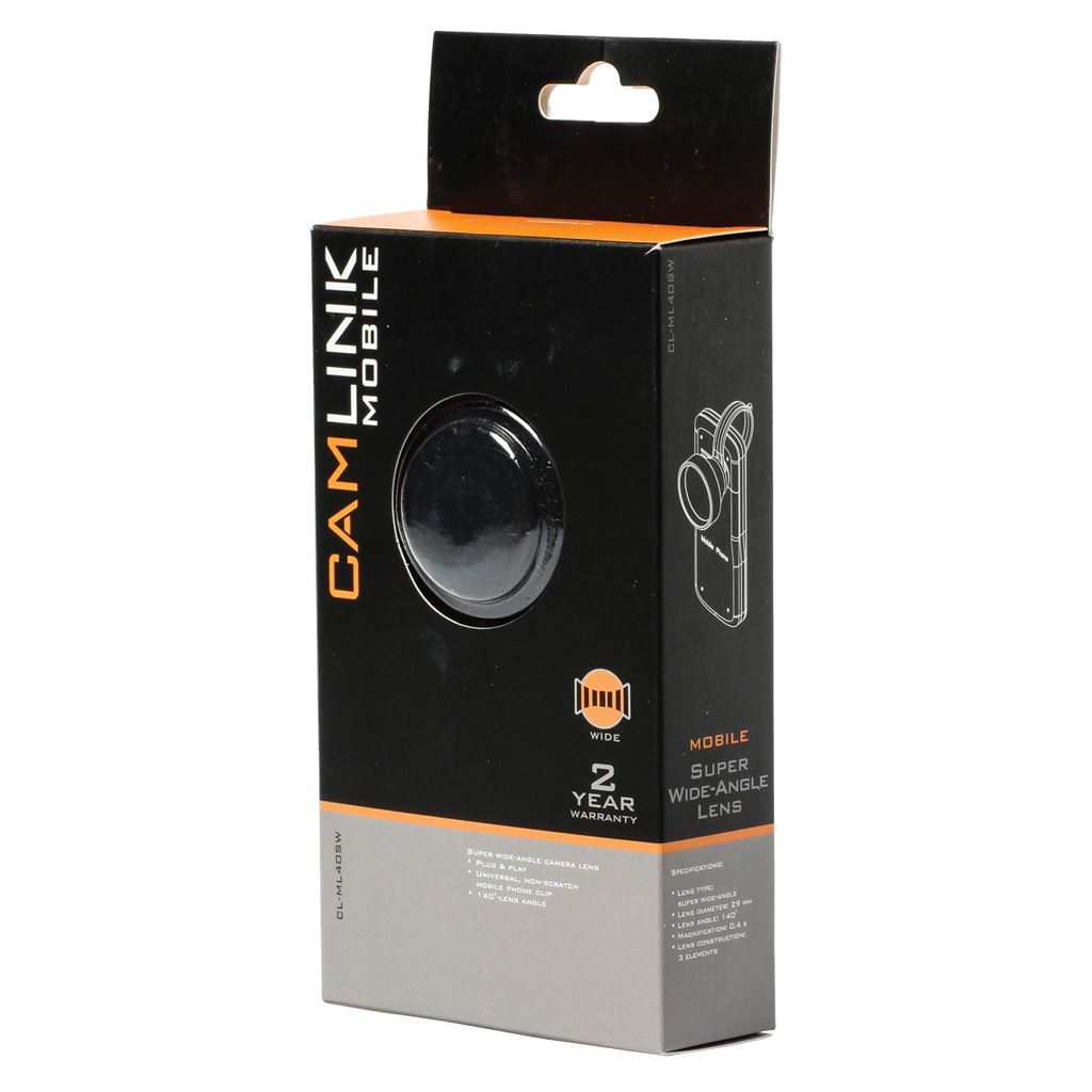 Camlink Mobile phone lens super wide angle 140° - CL-ML40SW