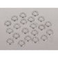 Sealey Stainless Steel Flat Washer DIN 125 - M10 A2 - Pack of 100 SSW10