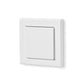 Nedis RF Wall Switch Single 433.92 MHz - Control one or multiple lights - RFWS10WT