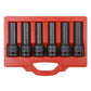 Sealey Impact 12pt & TRX-Star* Female Deep Socket Set 6pc 3/4"Sq Dr SX099