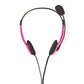 Nedis PC Headset On-Ear 2x 3.5mm Connectors 2m Pink CHST100PK
