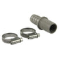 HQ Extension piece + 2 hose clips (16-27 mm) 19 x 22 mm - WAEP1922CL