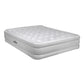 Sealey Dellonda, Queen, Inflatable High Raised Flocked Air Bed, with Removable Rapid-Air Electric Pump, Carry Bag, Self Inflation/Deflation and Coil Beam Construction, For Home and Camping, 203x157x47cm, DL145 DL145