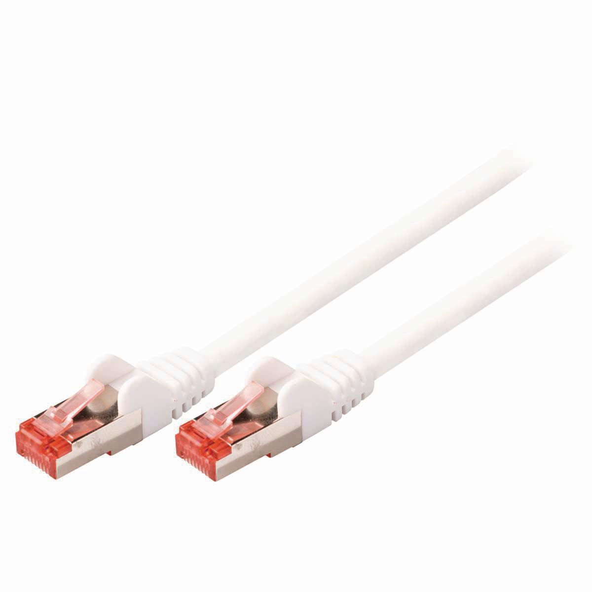Nedis Cat 6 S/FTP Network Cable RJ45 Male to RJ45 Male 1.5m White CCGP85221WT15