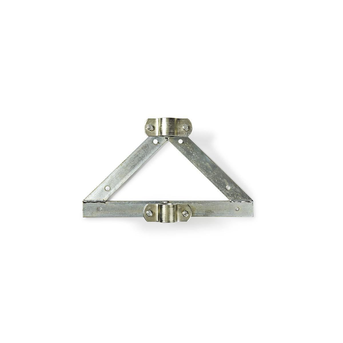 Nedis Satellite Wall Mount Mast Diameter: 32 to 42mm 90mm Wall Distance Steel - SDWM500ME