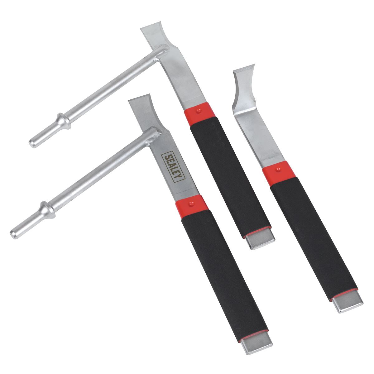 Sealey Air Hammer Panel Seam Splitter Set 3pc AK679