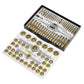 Sealey Tap & Die Set Hexagonal Metric & Imperial 86pc AK3086HIM