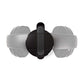 Nedis Headphones Stand Aluminium Design 98 x 276mm Black HPST200BK