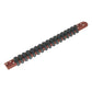 Sealey Socket Retaining Rail with 17 Clips 1/2"Sq Drive AK1217
