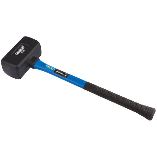 Draper Rubber Dead Blow Hammer with Fibreglass Shafts (1.8kg/64oz) - 74319
