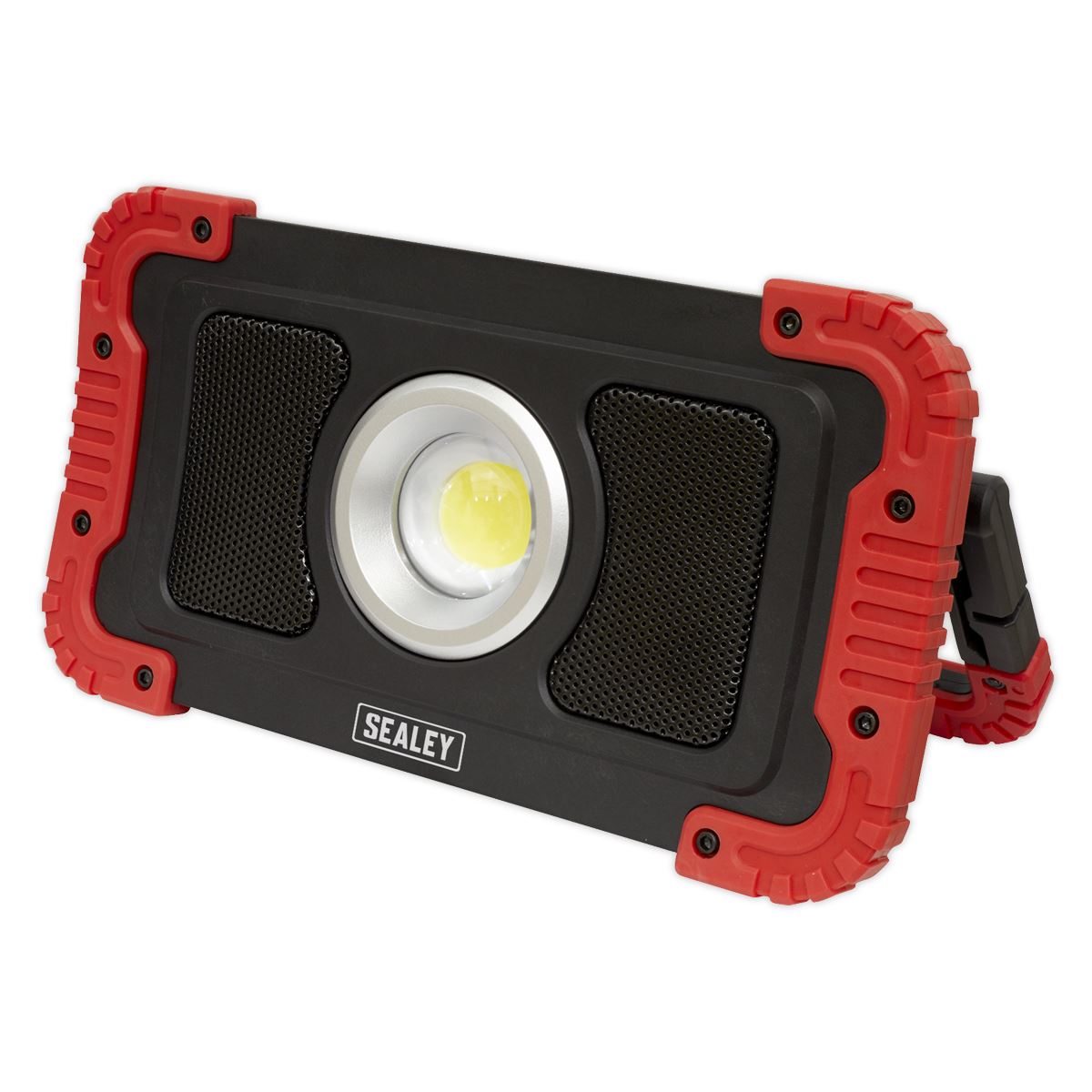 Sealey 20W COB LED R/Charge Wireless Speaker Work Light& Power Bank LED100WS