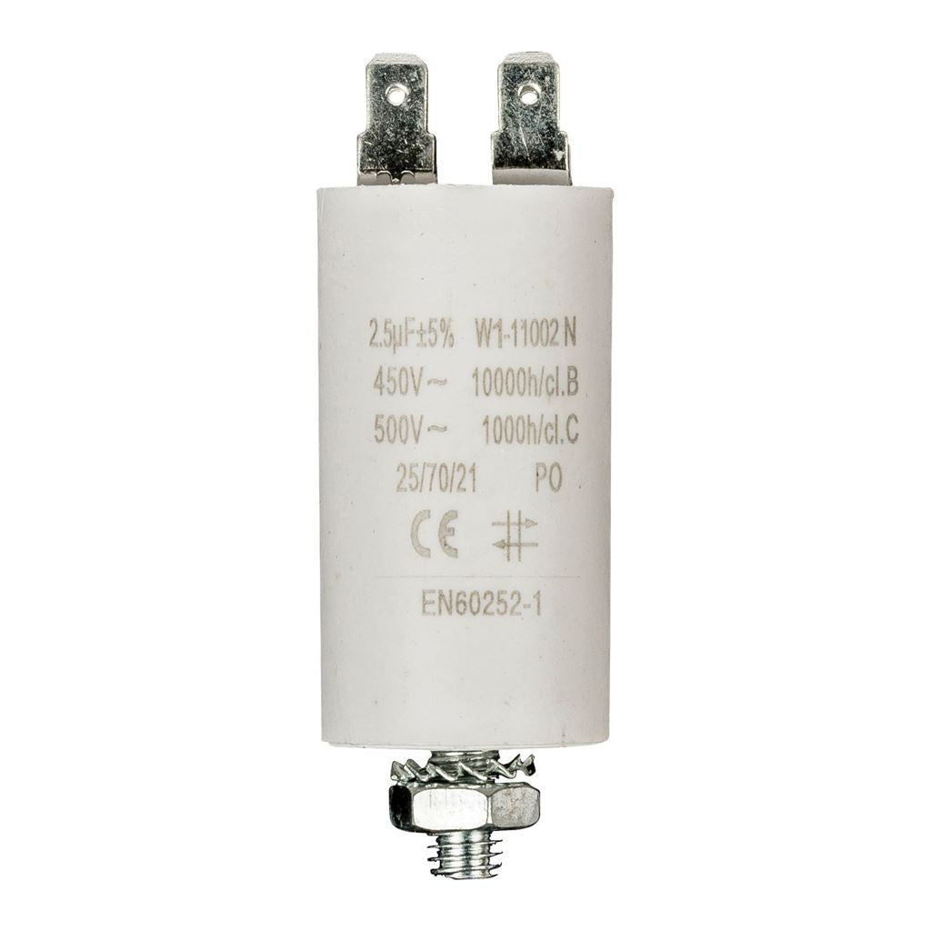 Fixapart Capacitor 2.5uf / 450 v + earth - W1-11002N