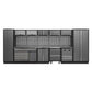 Sealey Modular Storage System Combo - Stainless Steel Worktop APMSSTACK16SS