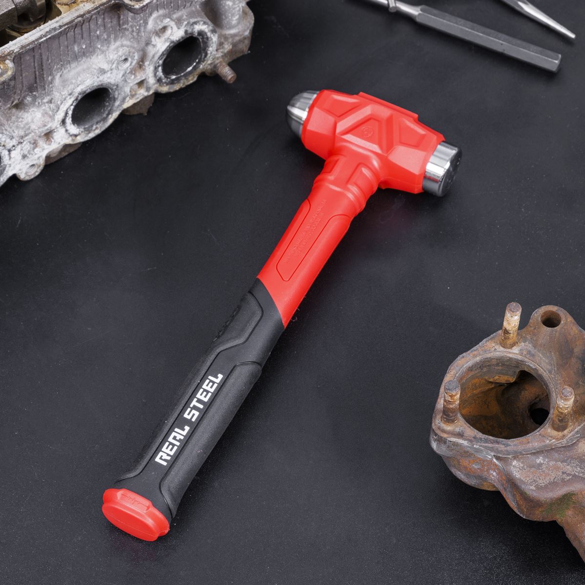 Sealey Premier Dead Blow Ball Pein Hammer 16oz DBH16